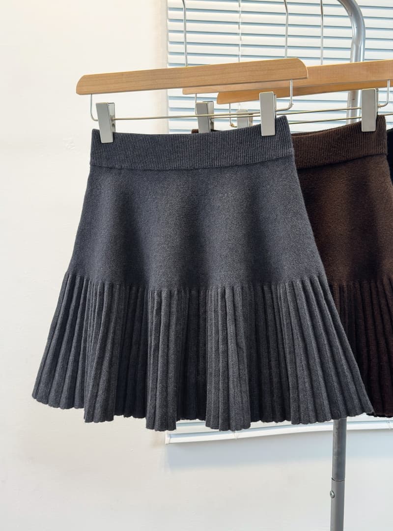 2026 가을 새로운 만나는 모직물 미니 스커트 여성 의류 상세 이미지 2