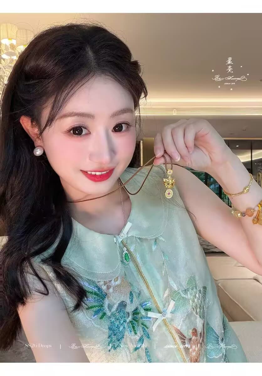 잉여금 도자기 실크 쿠이 깃털 무거운 작업 뽕나무 누에 실크 새로운 중식 베스트 여성 코트 여름 얇은 스타일 자수 국풍 맨위 상세 이미지 21