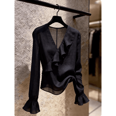 고유 한 아름다운 슈퍼 잘 생긴 맨위 여성 2026 년 여름 새로운 프랑스식 디자인 센스 작은 대중 패션 품격 여성 의류 이미지 4