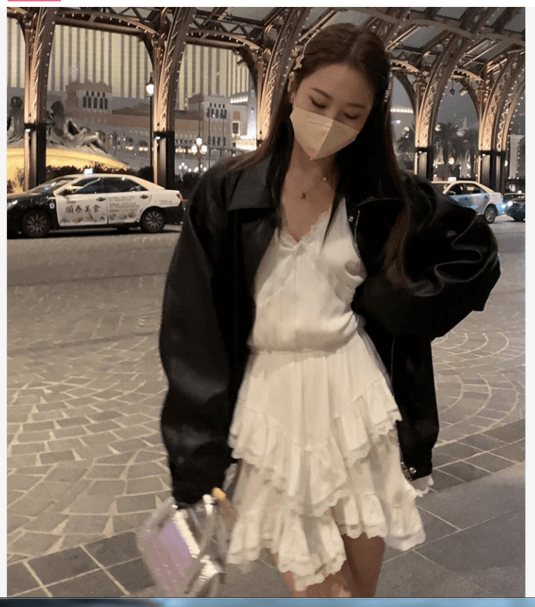 디자인 센스 레트로 문지르다 색상 마 오래된 폴로 칼라 가죽 재킷 재킷 상세 이미지 20