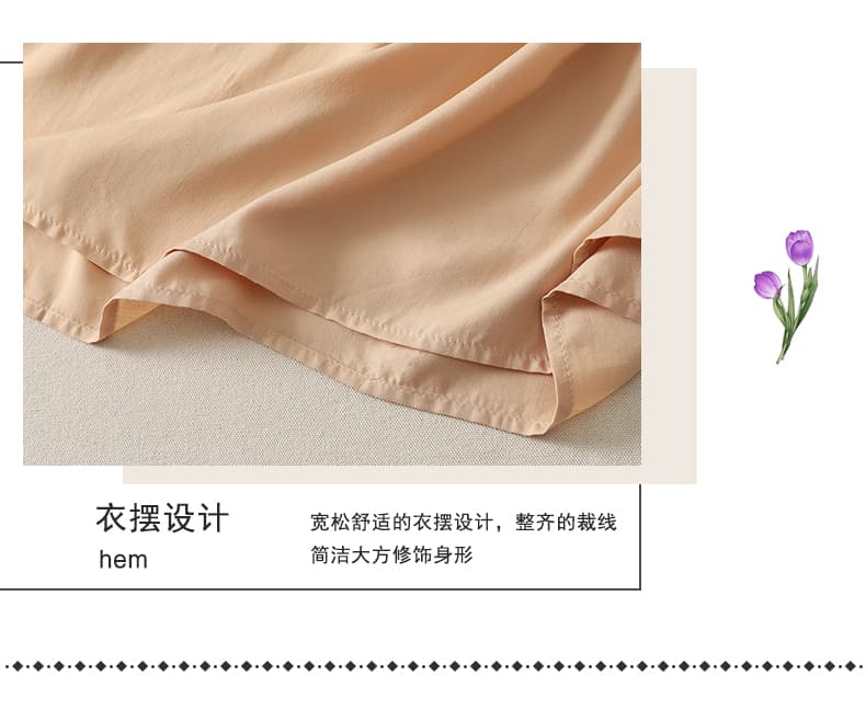 실사 행침 목 롱 코트 한 마디 민소매 면 린넨 여성 드레스 여름 상세 이미지 5