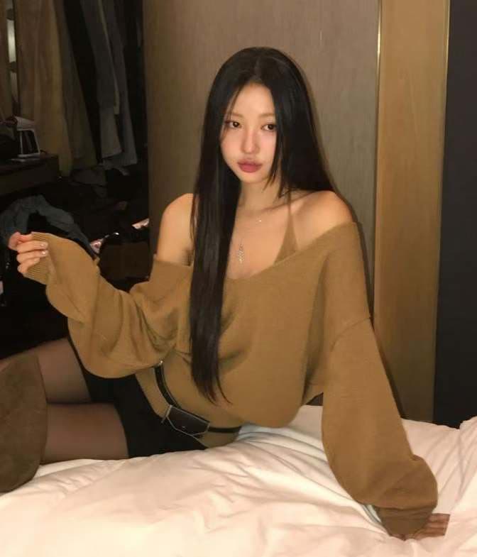 2026 새로운 가을 행침 목 백리스 슬립 니트 맨위 세트 상세 이미지 21