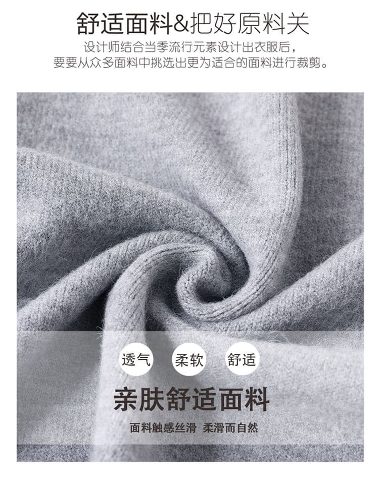 꽈배기 양모 오픈 가디건 여성 가을 겨울 새로운 니트 후드티 후드 패션 지퍼 두꺼운 스웨터 코트 상세 이미지 10