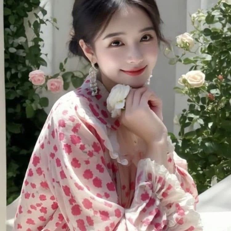 한 부서 디자인 센스 2026 봄 새로운 고급 프린트 작은 셔츠 슈퍼 잘 생긴 상세 이미지 6