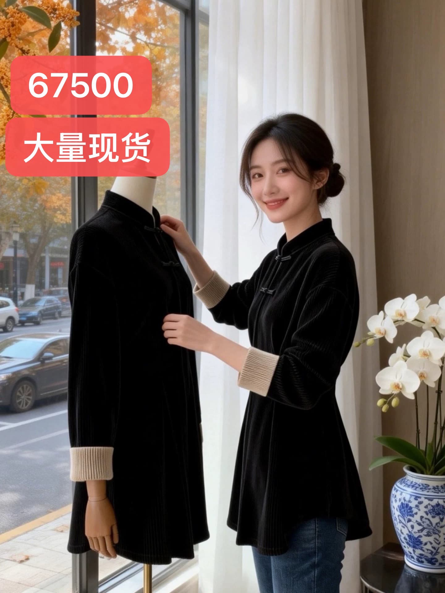 디자인 부드러운 다용도 캐주얼 출퇴근 외국 가스 맨위 유럽 상품 2026 봄 새로운 긴팔 여성