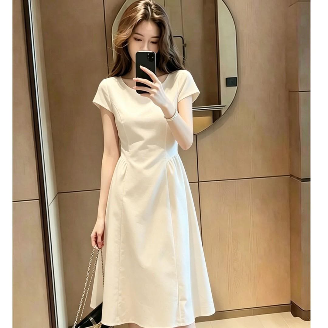 다용도 패션 프랑스식 고급 센스 허리 수축 슬림해 보이는 품격 외국 가스 드레스 여름 새로운 캐주얼 착용 가져 가라. 상세 이미지 6