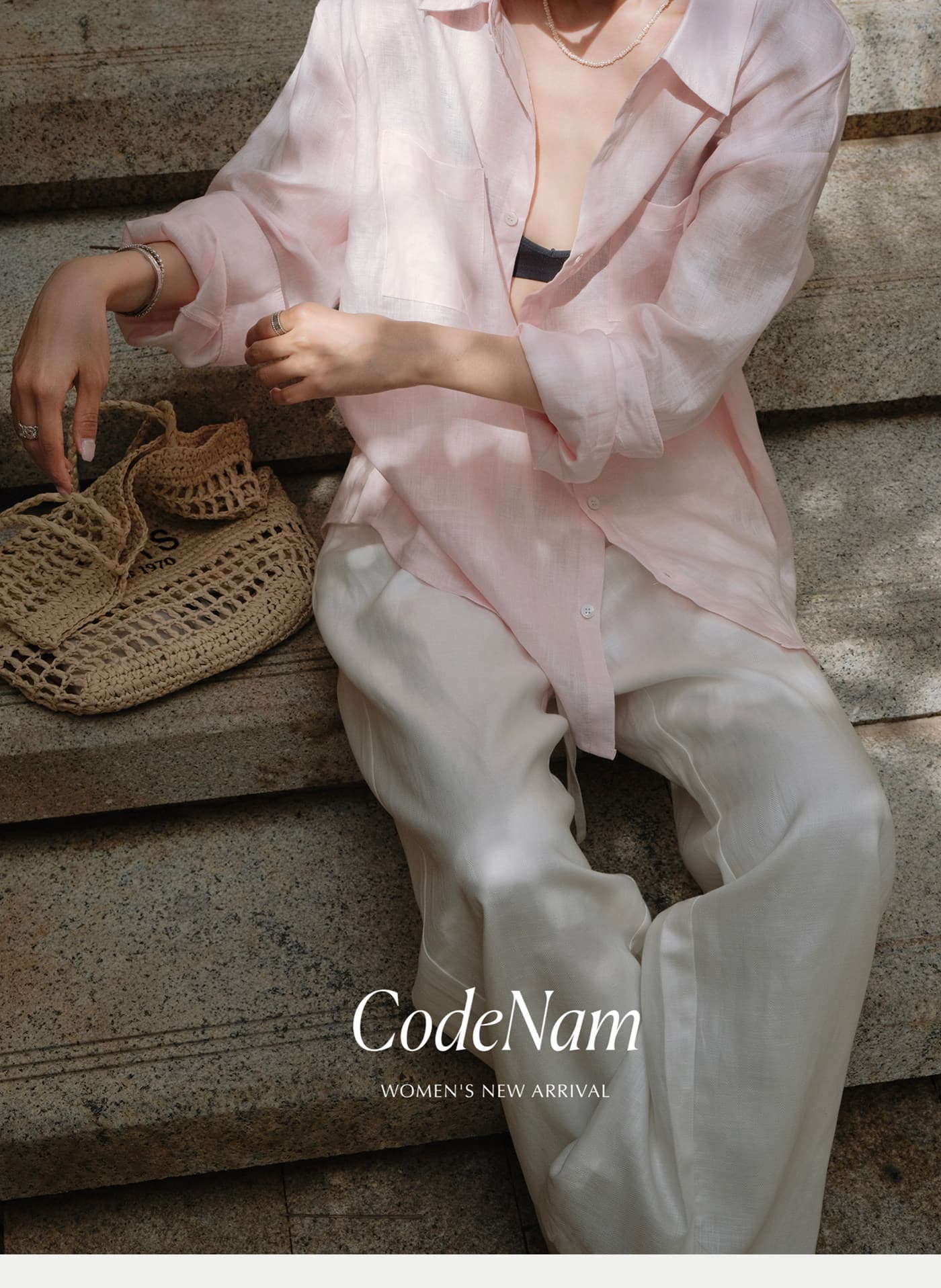 codenam 아마 긴팔 핑크색 긴팔 셔츠 여성 셔츠 재킷 루즈핏 캐주얼 면 린넨 자외선 차단 셔츠 상세 이미지 9