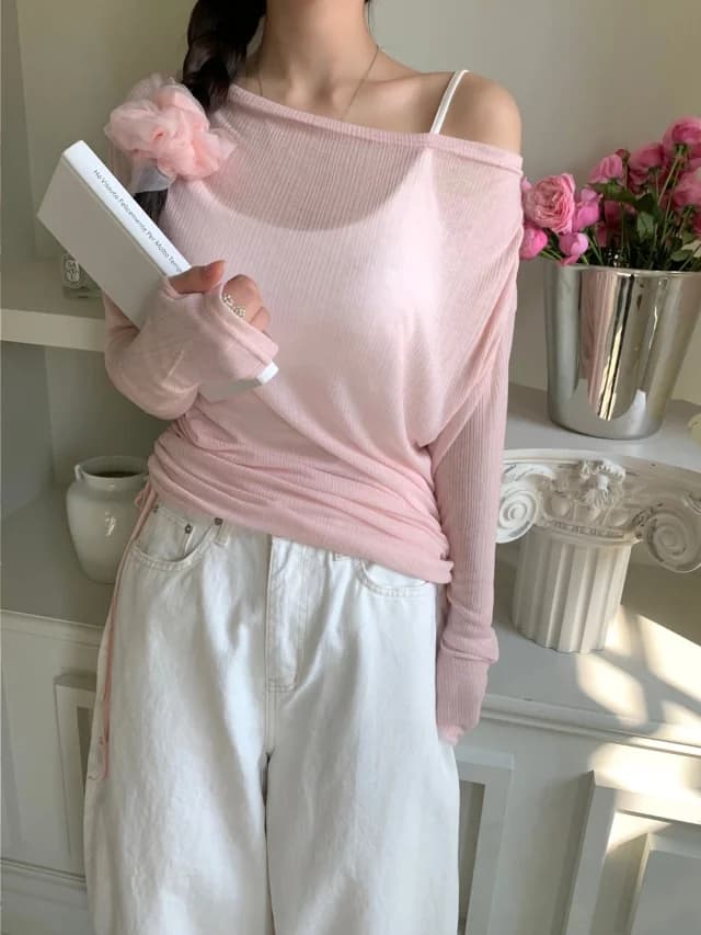 지금 레트로 단색 루즈핏 넓은 다리 캐주얼 바지 상세 이미지 15