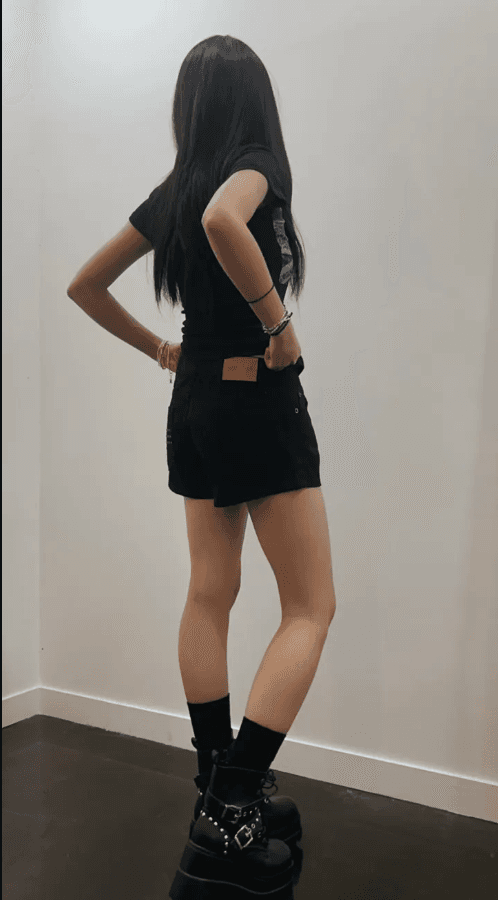 주머니 버드 나무 못 캐주얼 일상 데님 반바지 상세 이미지 24