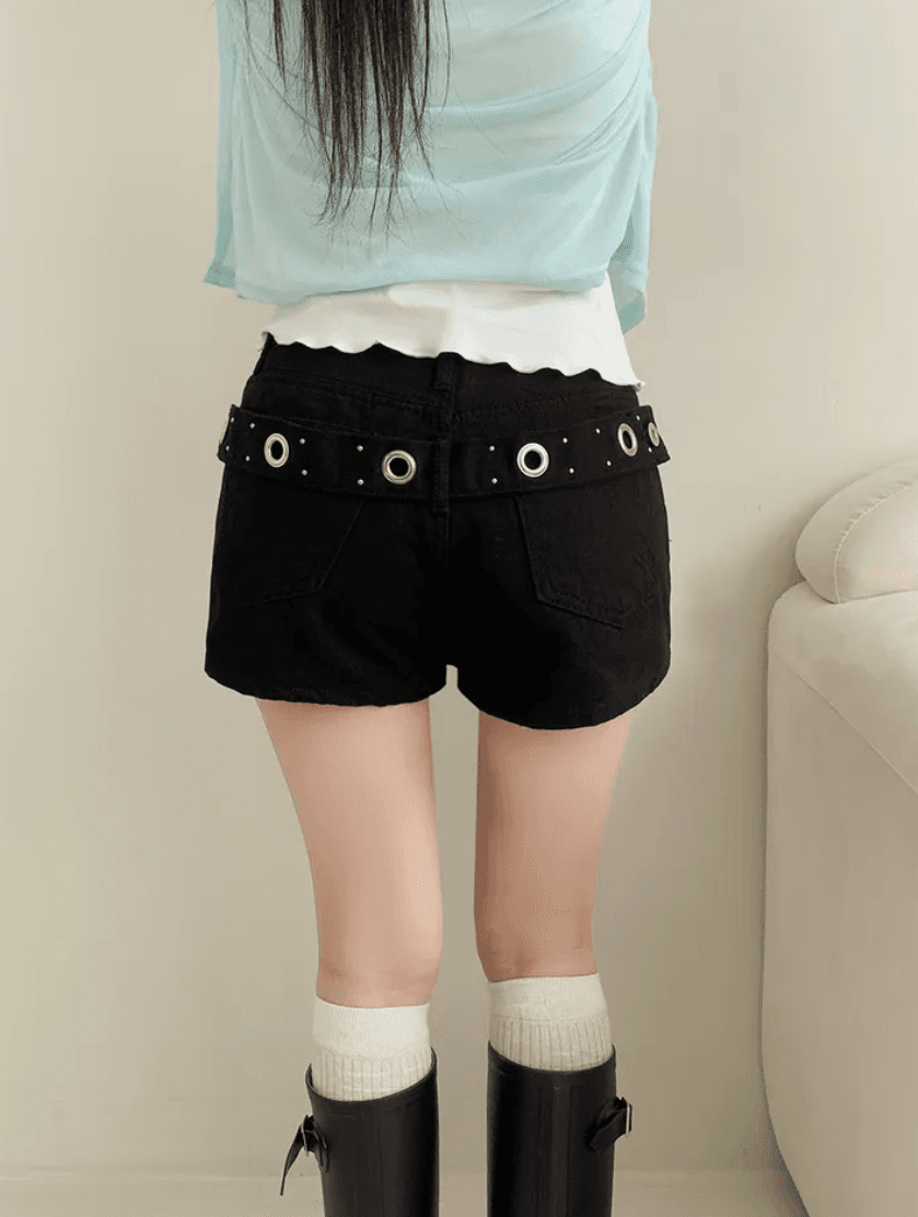 지금 66883# 선택하지 마라. 사람들 루즈핏 한 마디 반바지 캐주얼 다용도 캐주얼 바지 상세 이미지 12