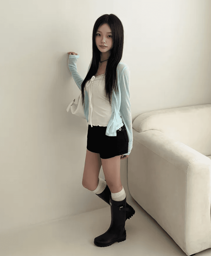 지금 66883# 선택하지 마라. 사람들 루즈핏 한 마디 반바지 캐주얼 다용도 캐주얼 바지 상세 이미지 14