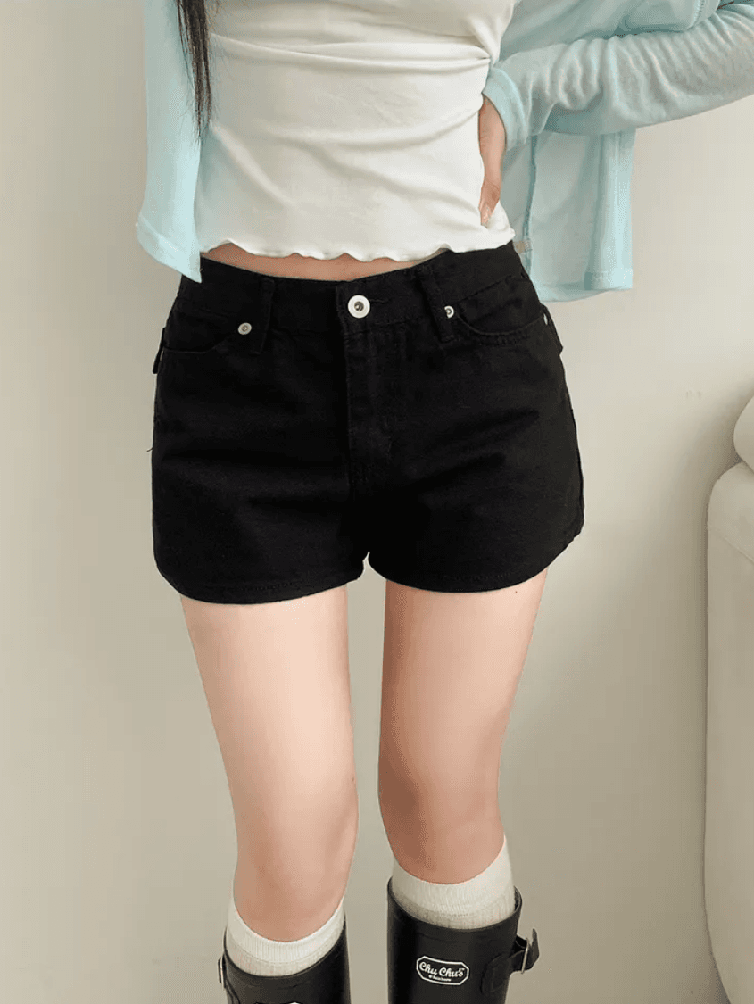 지금 66883# 선택하지 마라. 사람들 루즈핏 한 마디 반바지 캐주얼 다용도 캐주얼 바지 상세 이미지 15