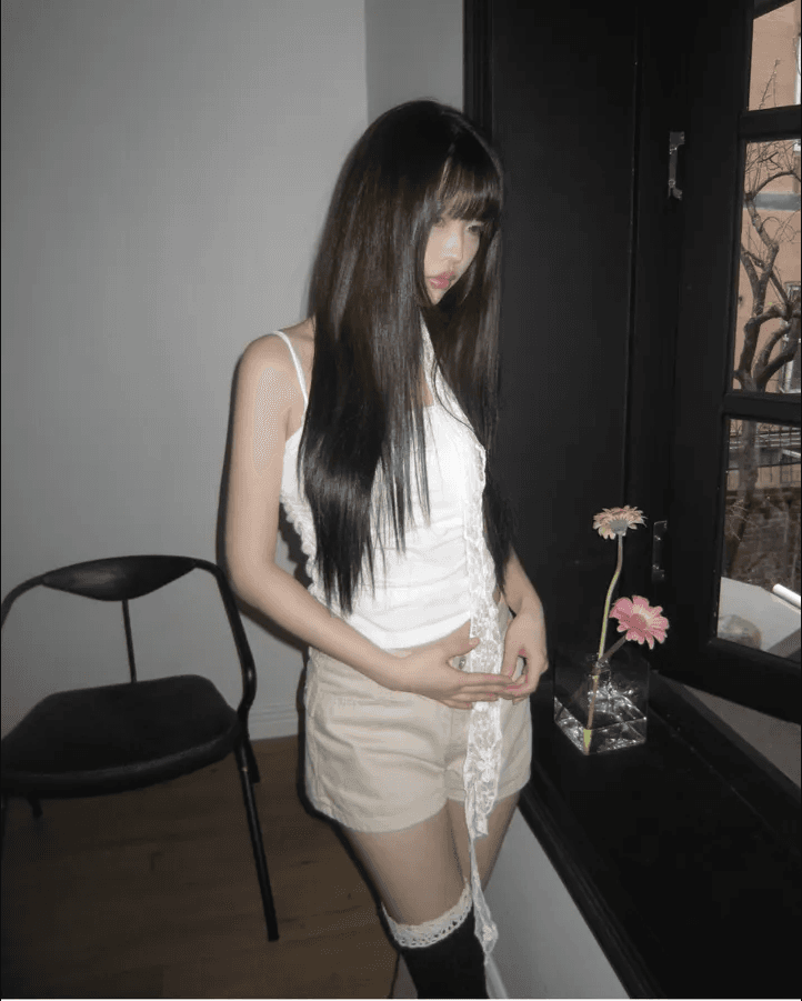 지금 핫걸 바람 징 옥수수 눈 단색 다용도 반바지 상세 이미지 7