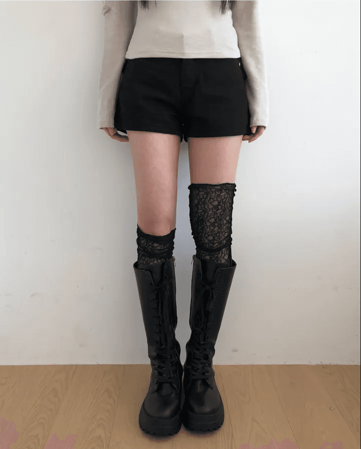 지금 핫걸 바람 징 옥수수 눈 단색 다용도 반바지 상세 이미지 22