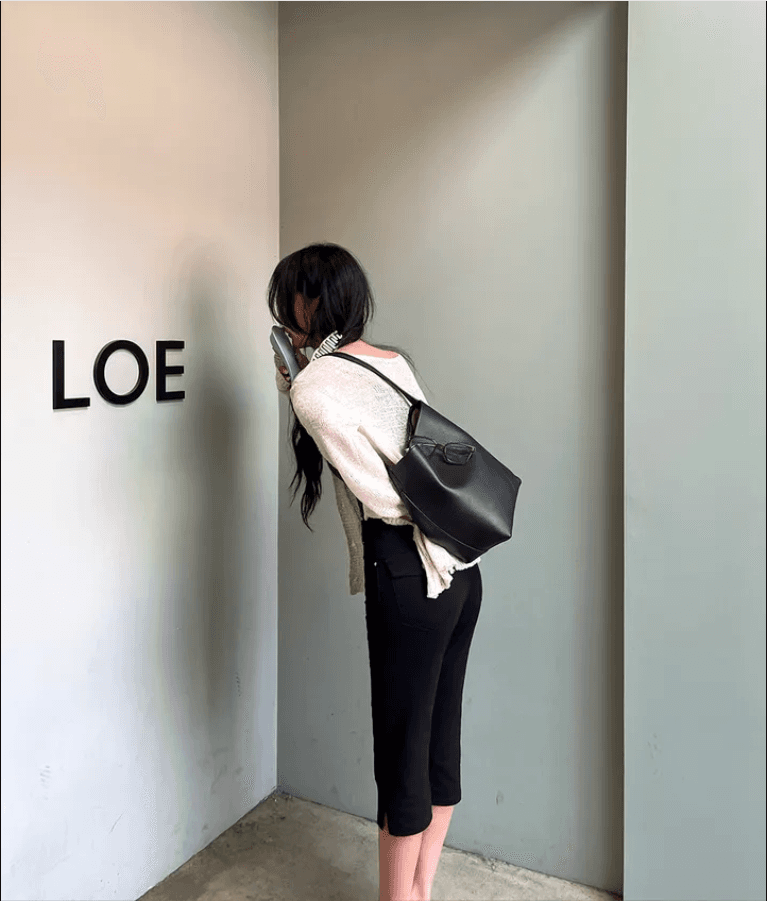 지금 다용도 타이트 몸매 가꾸기 바지 트임 7 점 청바지 반바지 상세 이미지 23
