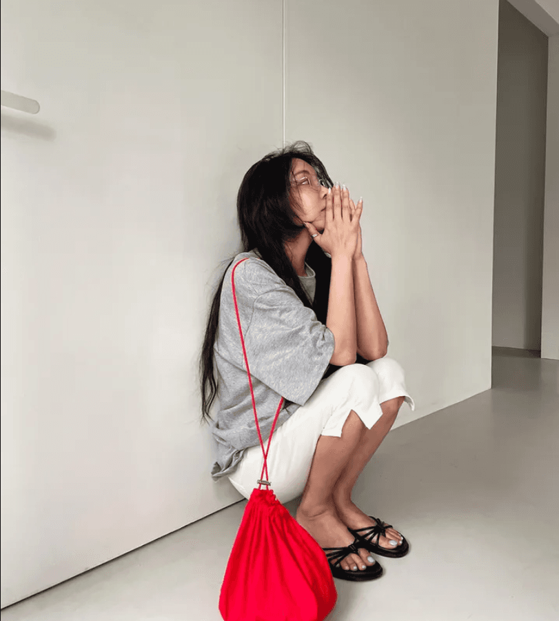 지금 다용도 타이트 몸매 가꾸기 바지 트임 7 점 청바지 반바지 상세 이미지 25
