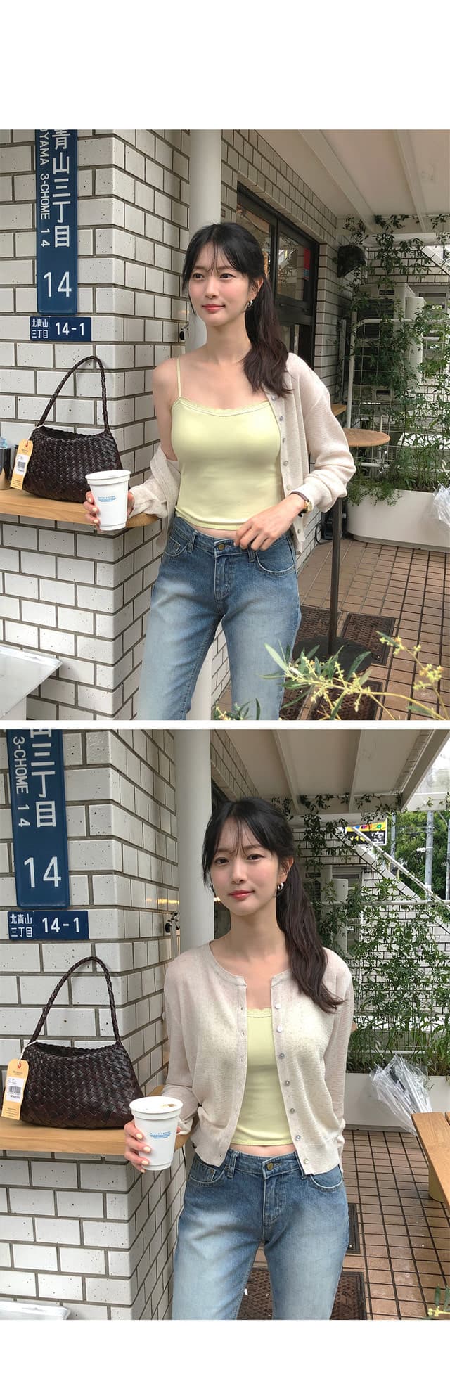 지금 66893# 워싱 마 오래된 몸매 가꾸기 신축성 데님 7부 바지 바지 상세 이미지 4