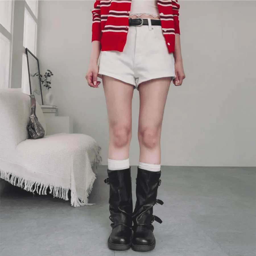 둘 색상 지금 주머니 뜨거운 구슬 아름다운 다리 wang 기초 디스플레이 몸 다용도 반바지 상세 이미지 20