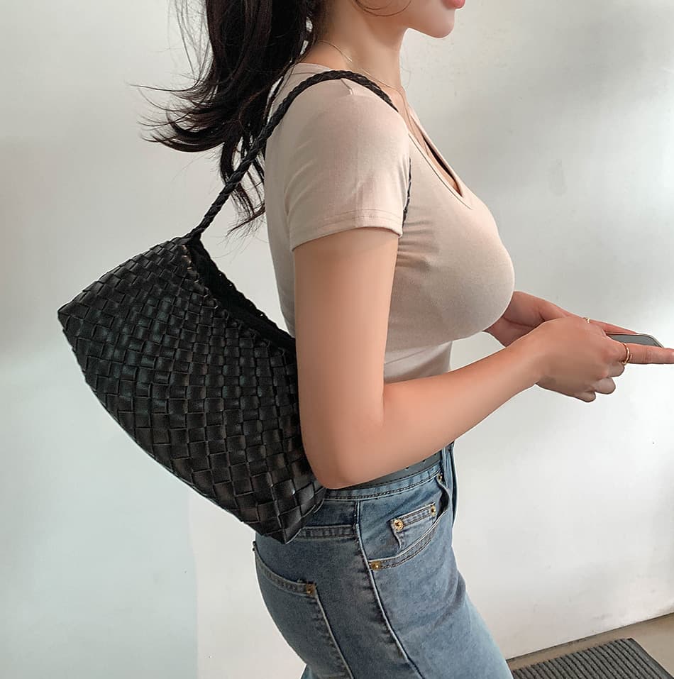 지금 레트로 워싱 연삭 화이트 맞춤 데님 부츠컷 7부 바지 상세 이미지 12