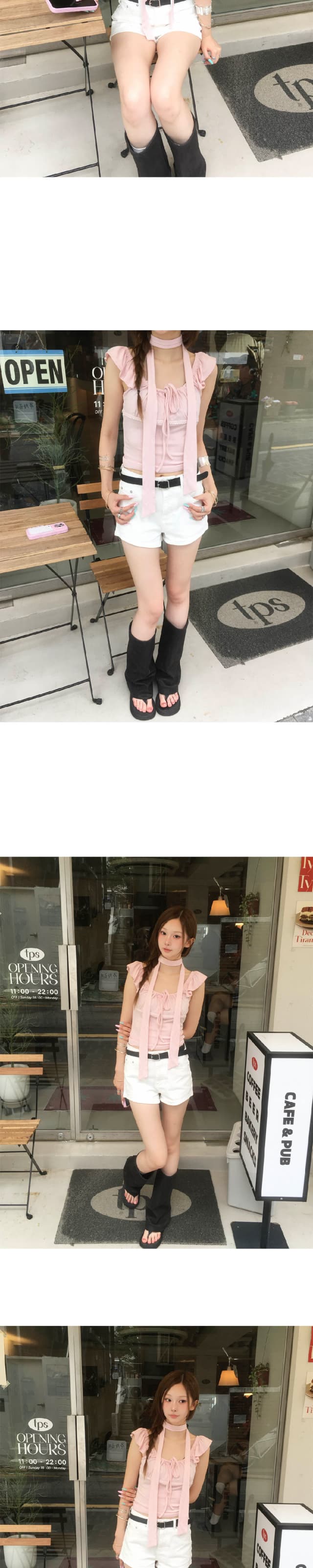 둘 색상 지금 주머니 버드 나무 못 캐주얼 일상 데님 반바지 상세 이미지 16