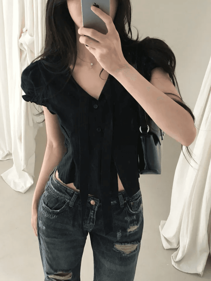 찢어진 부분 반란 부츠컷 몸매 가꾸기 슬림해 보이는 고양이 발톱 연삭 화이트 청바지 상세 이미지 18