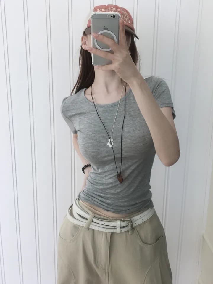 지금 레트로 워싱 곡선 플리츠 루즈핏 넓은 다리 청바지 상세 이미지 56