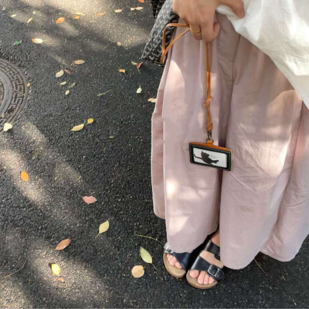 한 부서 출퇴근 품격 도루 센스 와이드 레그 팬츠 봄 여름 루즈핏 느긋한 바람 9부 바지 미니멀리즘 다용도 캐주얼 바지 상세 이미지 4