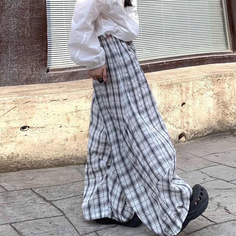 질감 센스 인터넷 유명인 얇은 스타일 일본식 레트로 아메리칸 느슨함 센스 패치워크 프로필 모양 랜턴 루즈핏 캐주얼 바지 트렌디 상세 이미지 14