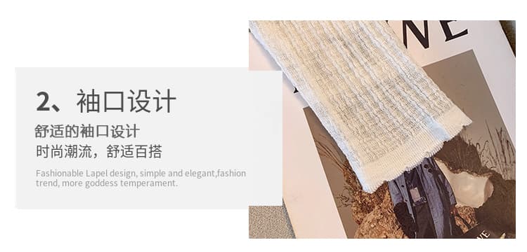 실사 빅 사이즈 여성 의류 여름 새로운 다용도 쇼트 스타일 레이스업 얇은 스타일 자외선 차단 외부 가져 가라. 니트 오픈 가디건 에어컨 서비스 상세 이미지 5