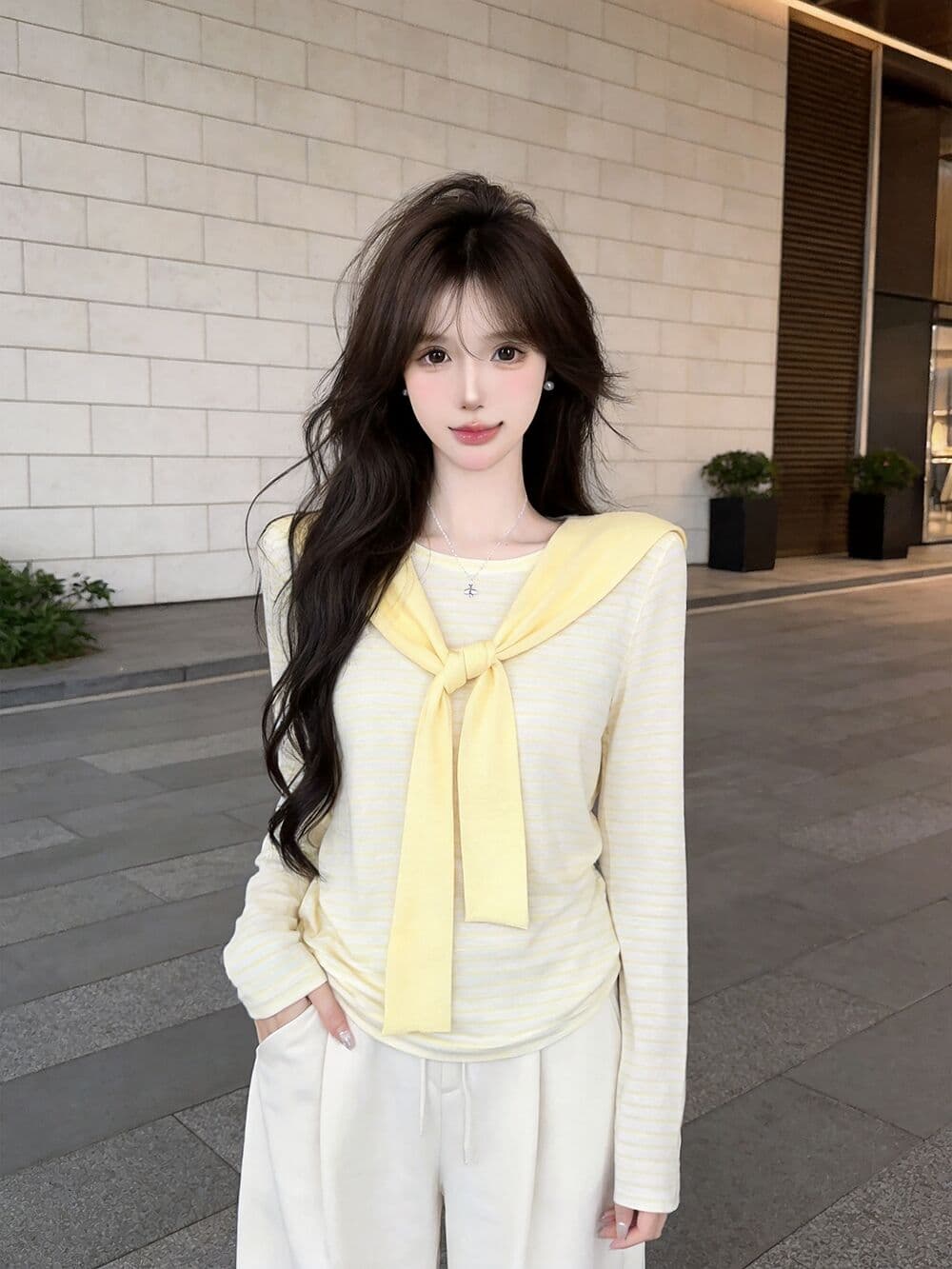 실사 새로운 자이언트 잘 생긴 디자인 센스 얼음 실크 긴팔 태양 보호 셔츠 숄 여성 이미지 2