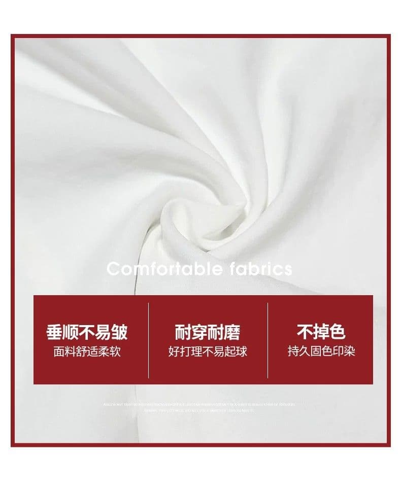 한 부서 chic 여성 여름 얇은 스타일 미니멀리즘 바람 허리밴드 펌프 로프 느긋한 루즈핏 스트레이트 캐주얼 굴곡 바지 상세 이미지 5