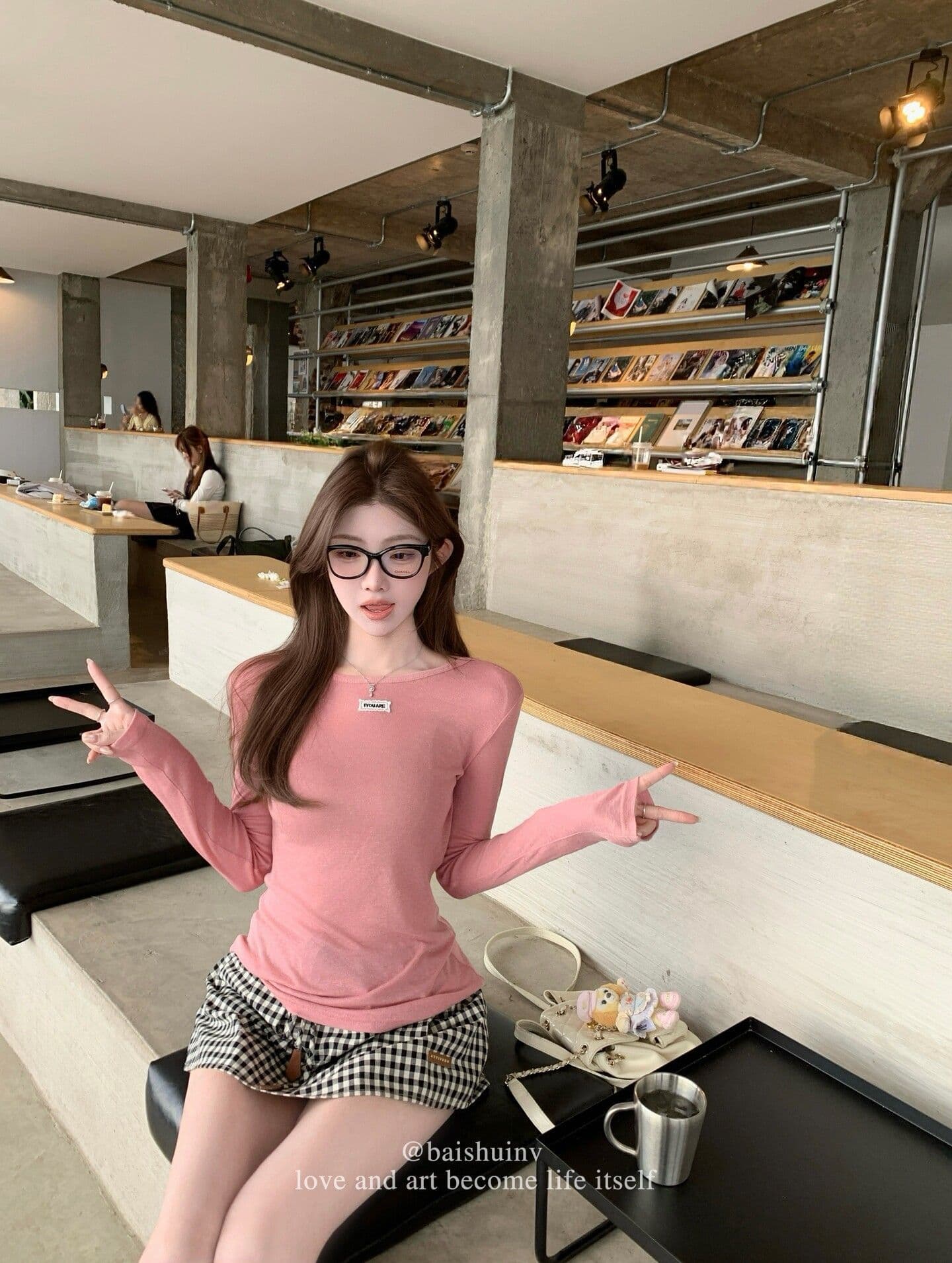 주간 실크 한 부서 부드러운 바람 반투명 긴팔 티셔츠 여성 여름 섹션 라운드 넥 슬림해 보이는 미니멀리즘 다용도 자외선 차단 맨위 상세 이미지 7