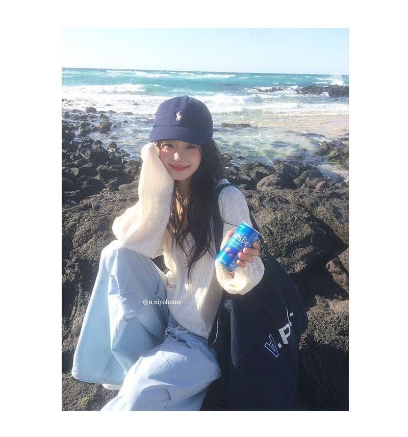 원본 원단 한 부서 화이트 반 개방 칼라 자외선 차단 블라우스 티셔츠 여성 여름 로드 중 느긋한 바람 얇고 가벼운 긴팔 맨위 상세 이미지 3