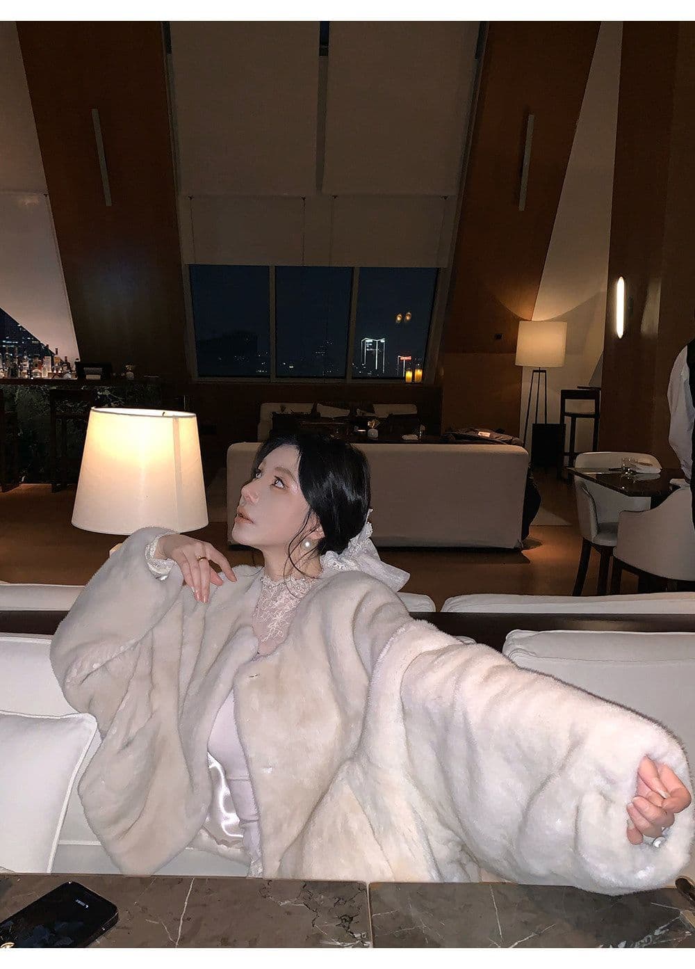 260 그램 사람들 면 레이스 자수 기본 셔츠 여성 가을 작은 대중 인사이드 가져 가라. 디자인 센스 핫걸 몸매 가꾸기 긴팔 맨위 상세 이미지 27