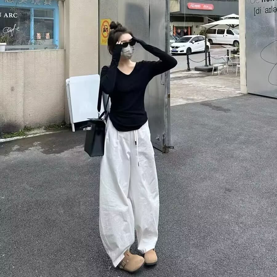 전체 집합 이른 가을 착용 가져 가라. 가을 고유 한 아름다운 작은 세트 여성 의류 2026 새로운 고급 센스 감기 느슨함 센스 이미지 2