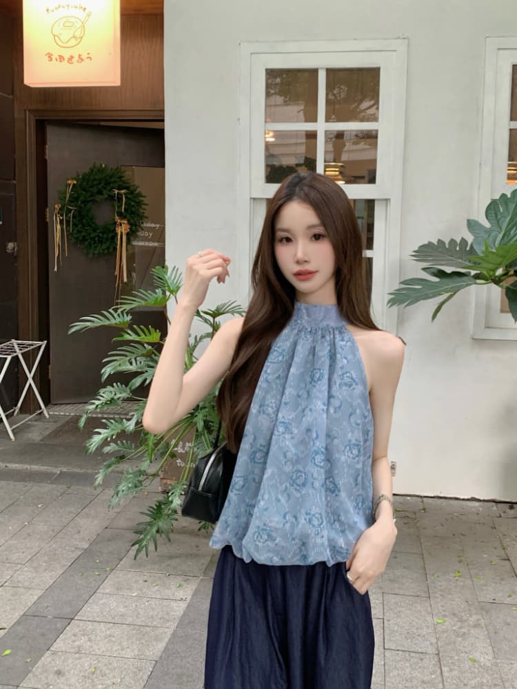 실사 정가 프랑스식 품격 루즈핏 행침 목 디자인 민소매 맨위 여성 슬림해 보이는 다용도 레이스 조끼 작은 셔츠 상세 이미지 9