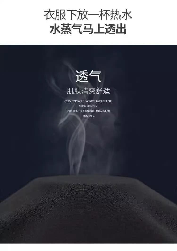 2026 여름 새로운 대나무 마디 면 반팔 프린트 핫픽스 빅 사이즈 루즈핏 다용도 캐주얼 라운드 넥 티셔츠 여성 상세 이미지 14
