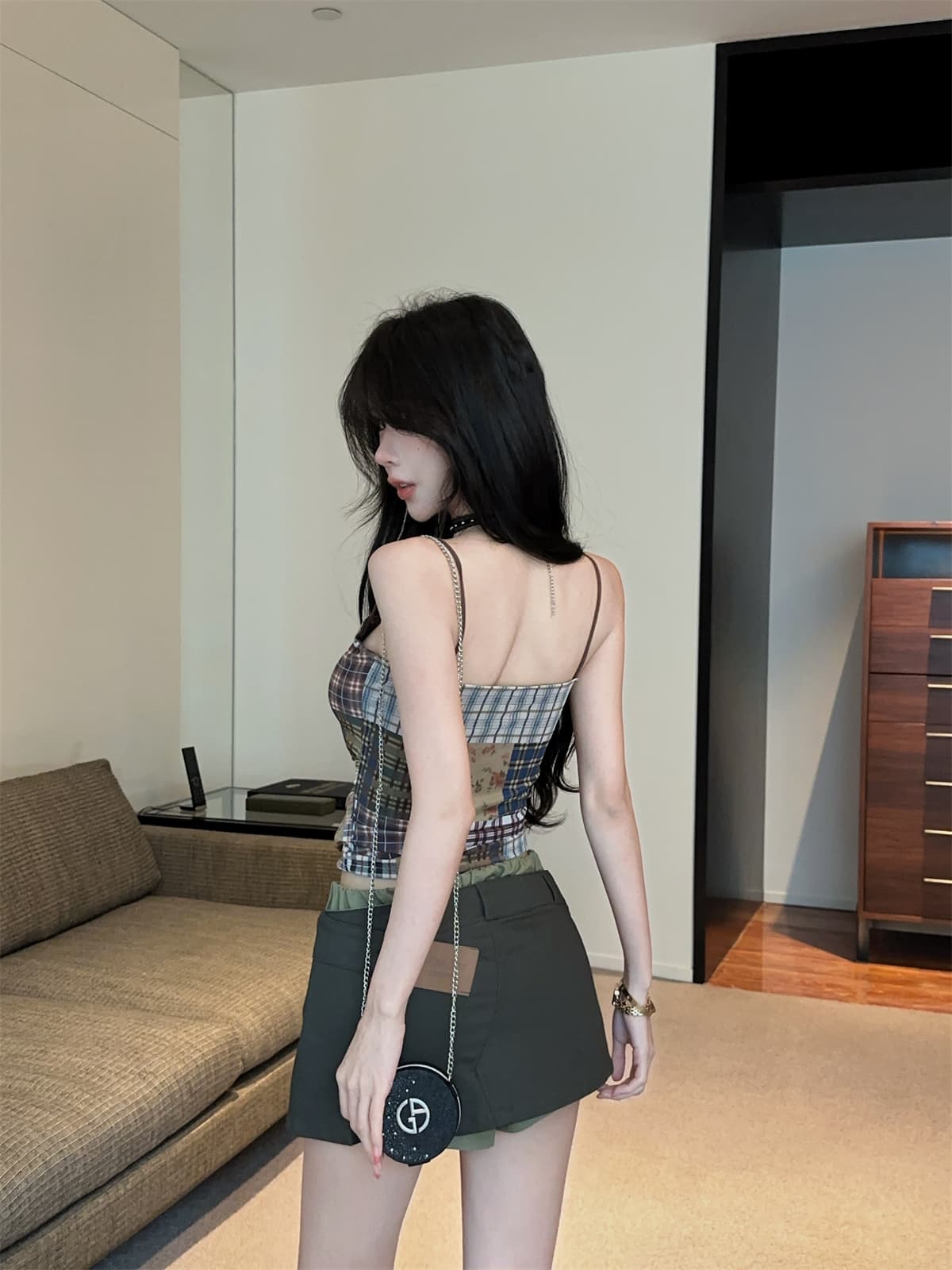 실사 정가 레트로 스택 착용 상세 이미지 19