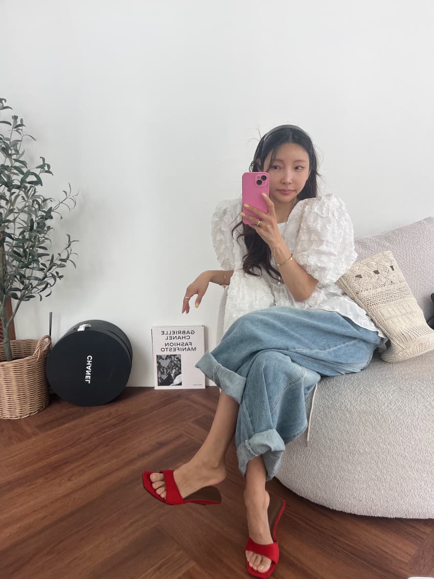 재고 있음 한 스타일 3 차원 꽃 백 잡아라. 의류 상세 이미지 9