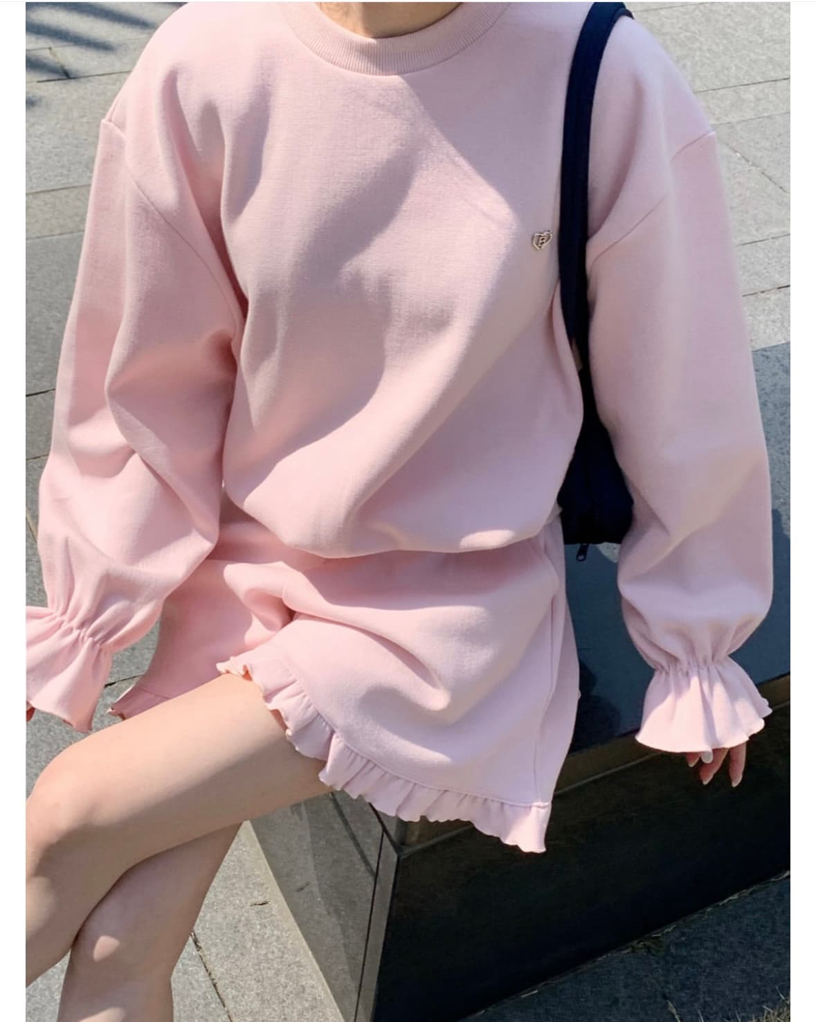 재고 있음 달콤함 연령 감소 후드티 세트 드레스 이미지 4