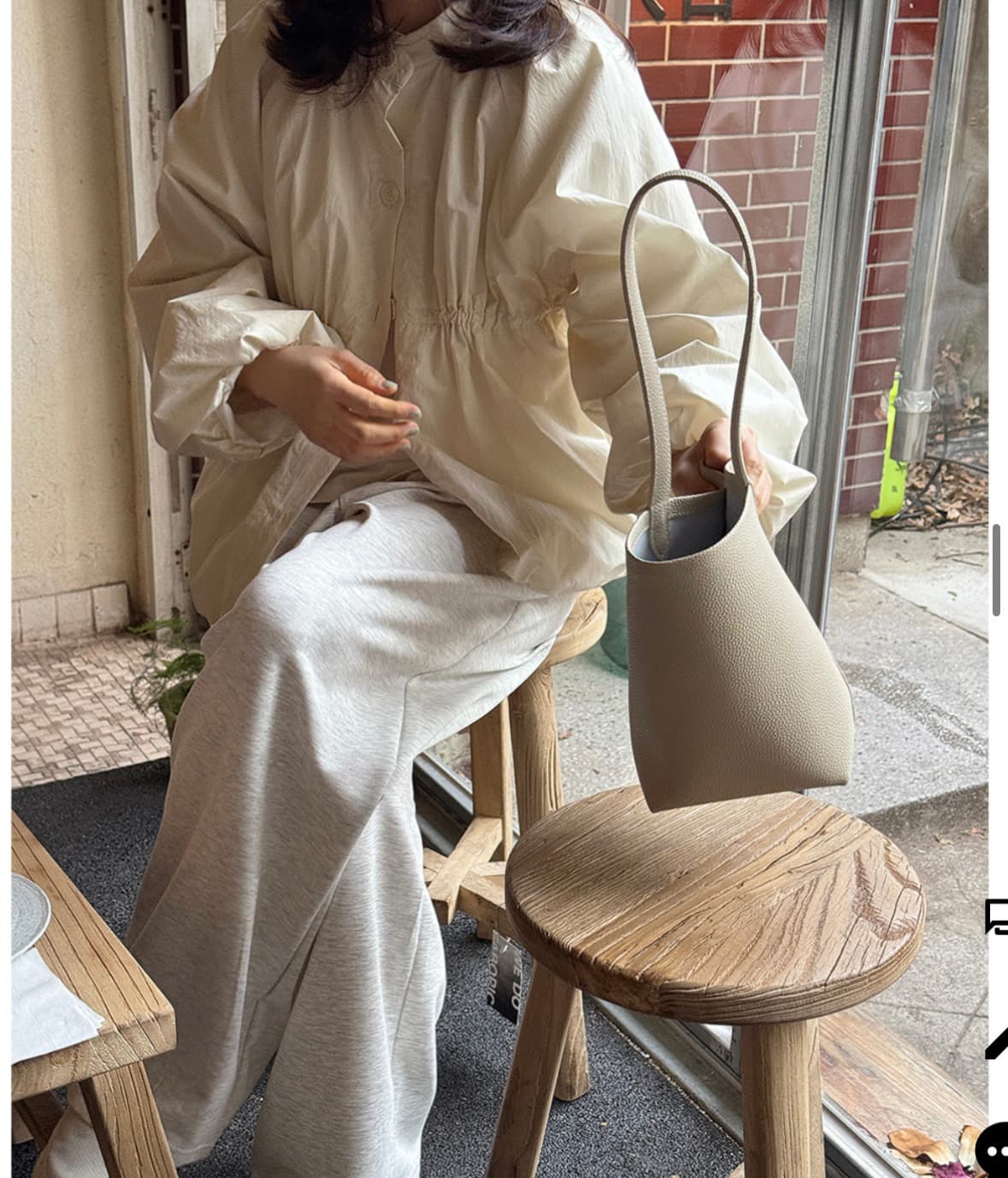 한 스타일 디자인 센스 레트로 다용도 재킷 재킷 상세 이미지 4