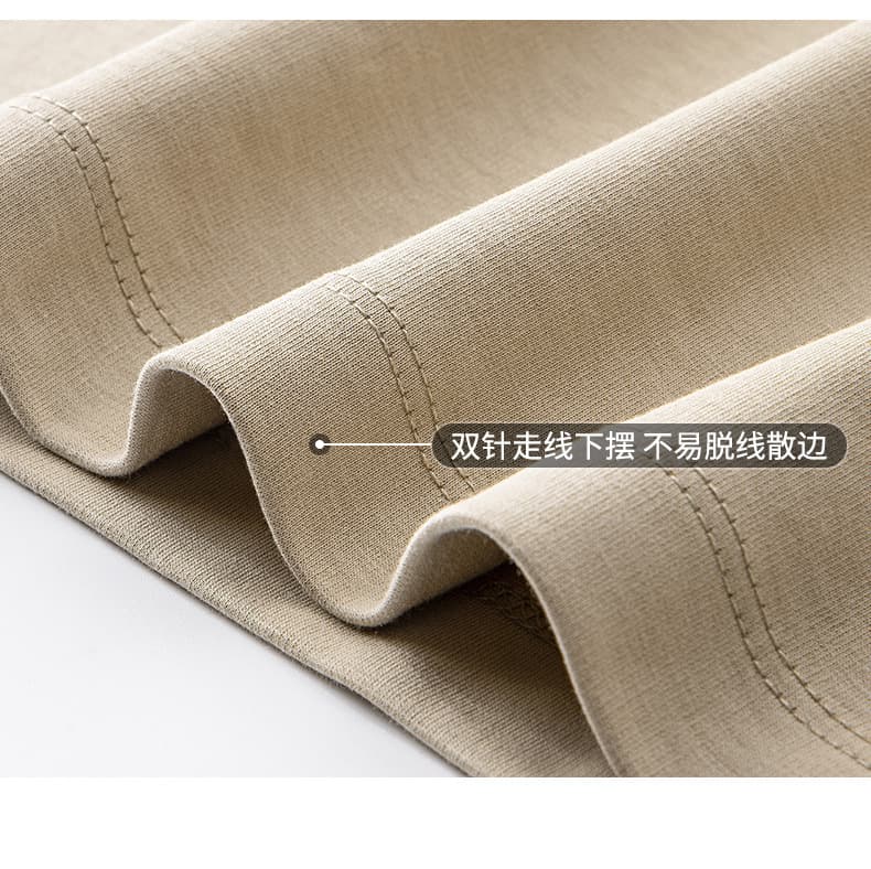 차가운 센스 240g 액 모 늄 실광택 코튼 POLO 셔츠 남자 여름 얼음 실크 폴로 칼라 반팔 티셔츠 화이트 고급 폴 셔츠 상세 이미지 15