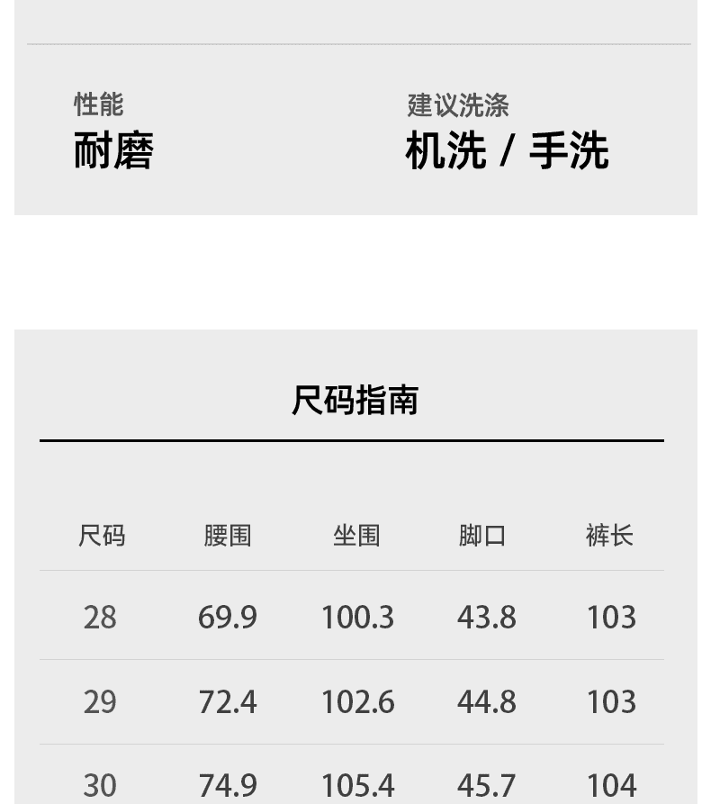 마 오래된 스크래치 디자인 워싱 프로 피부 면 남성 청바지 여름 새로운 저항 주름 편안함 와이드 레그 팬츠 상세 이미지 10