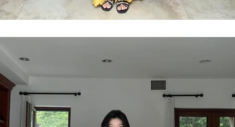 선물 물품 출산 착용 여름 새로운 세트 외국 가스 레이스 맨위 투피스 세트 돼지 코 레이스 캐주얼 와이드 레그 팬츠 상세 이미지 22