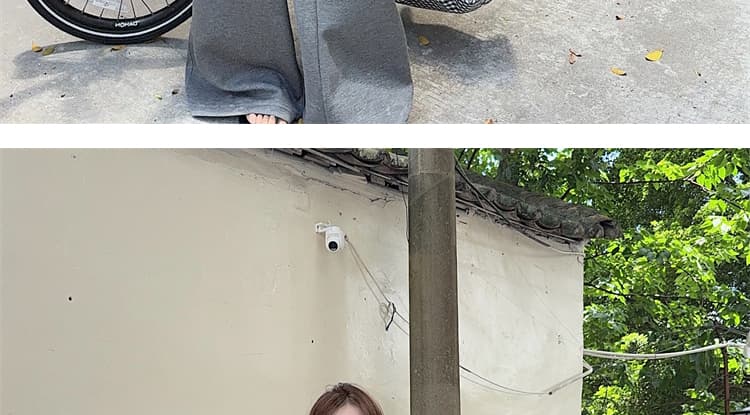 재고 있음 2026 년 이른 가을 느긋한 바람 스택 착용 긴팔 오픈 가디건 슬립 캐주얼 임산부 긴 바지 임산부 세 조각 세트 상세 이미지 20