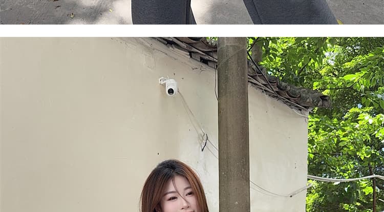 재고 있음 2026 년 이른 가을 느긋한 바람 스택 착용 긴팔 오픈 가디건 슬립 캐주얼 임산부 긴 바지 임산부 세 조각 세트 상세 이미지 35