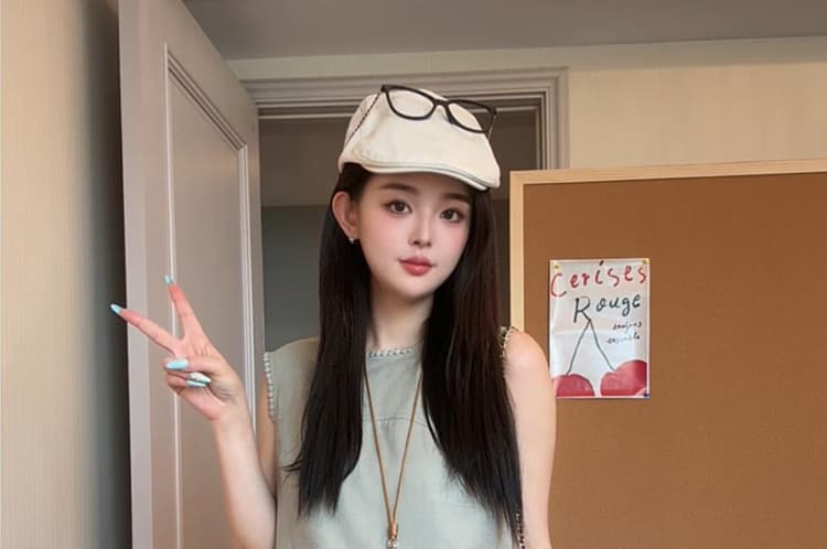 du 홈 오리지널 여름 새로운 한 부서 연령 감소 세련된 품격 민소매 임산부 중간 길이 플리츠 드레스 상세 이미지 18