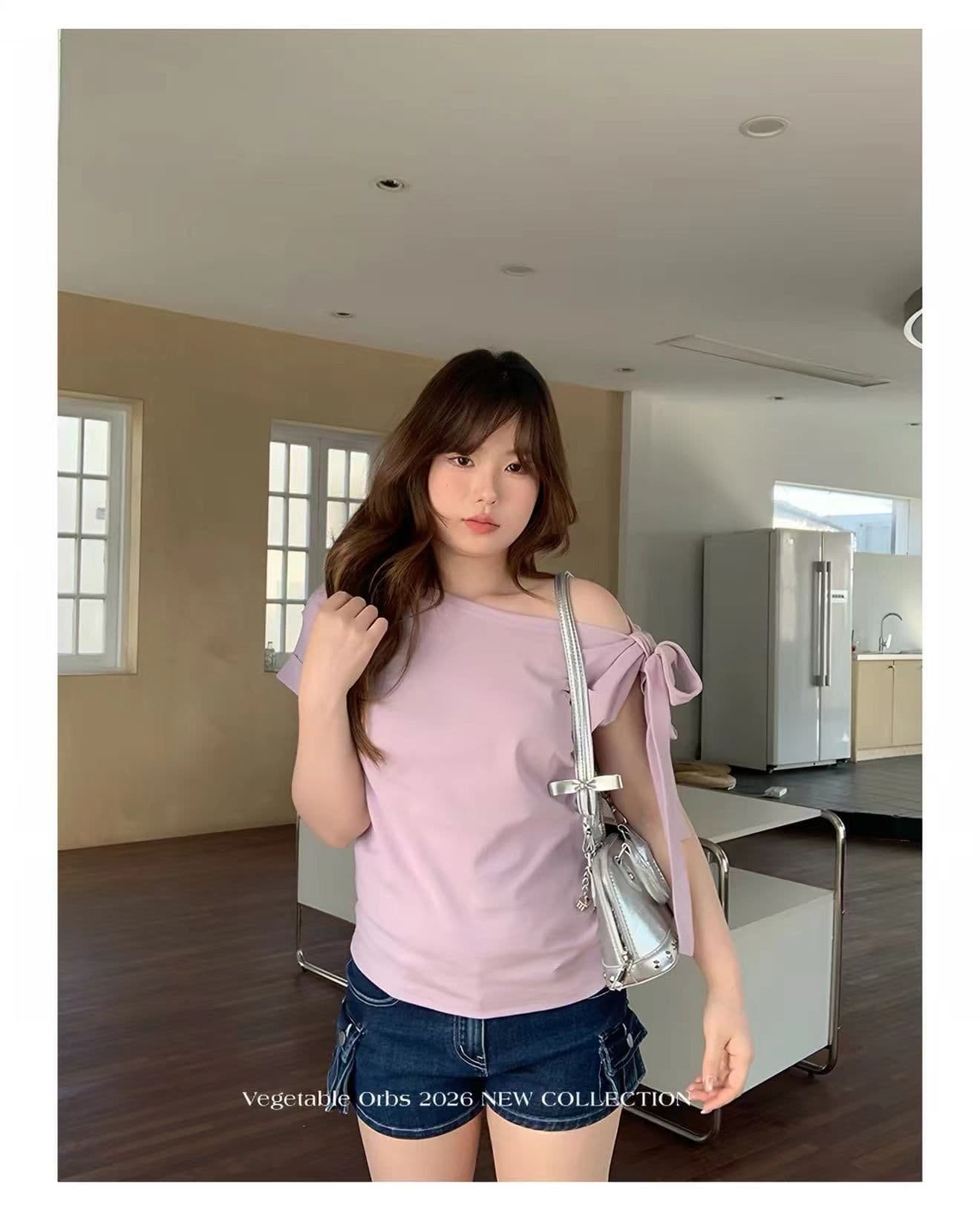 디자인 센스 마 오래된 로우 웨이스트 주머니 데님 반바지 상세 이미지 3