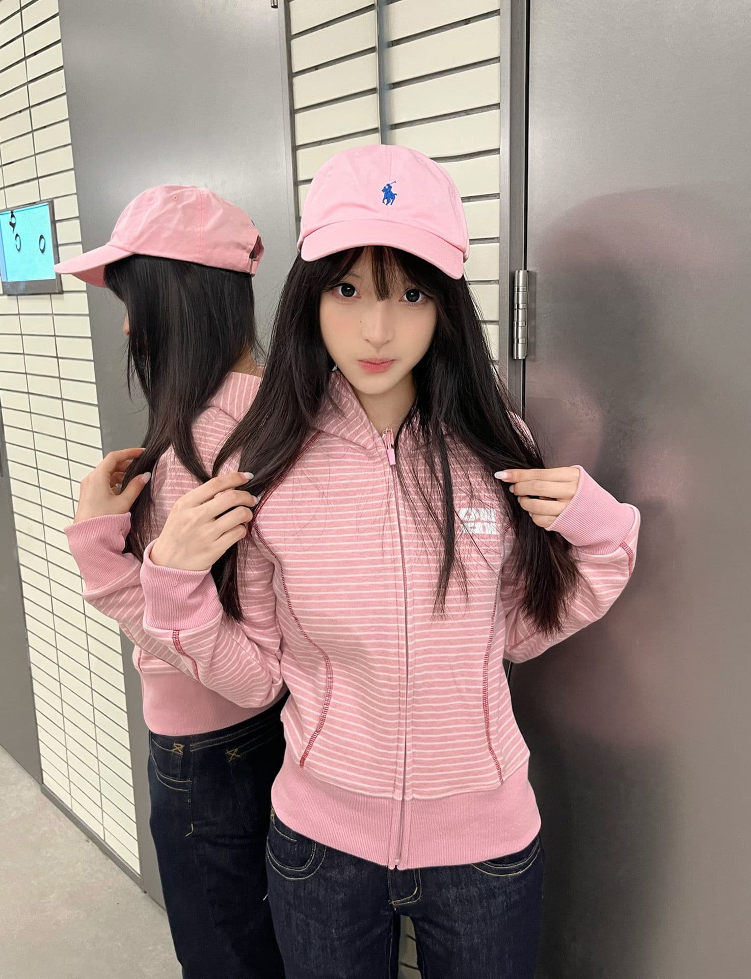 얇은 스타일 원본 솜씨 광저우 원본 원단 후드티 여성