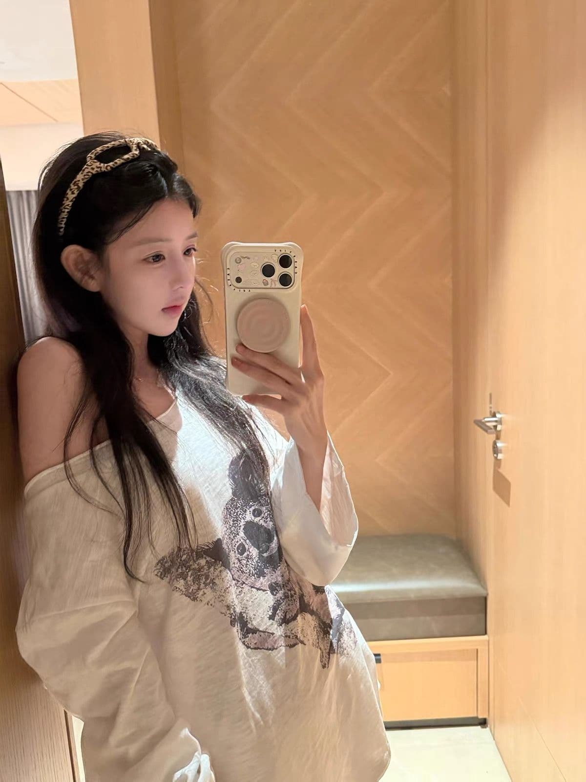 광저우 눈꽃 면 자외선 차단 블라우스 여성 상세 이미지 4
